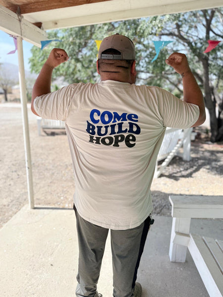 Come Build Hope Wavy Tee